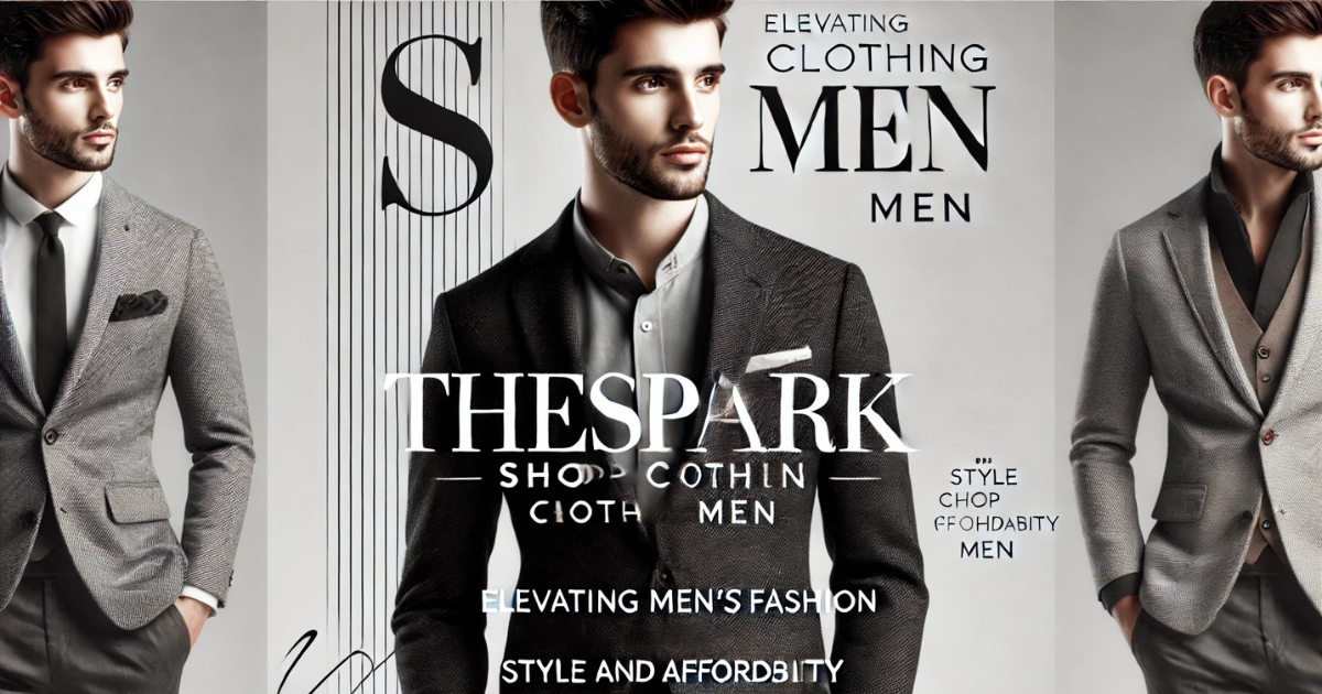 Thespark Shop Clothing Men: Elevating Men's Fashion with Style and Affordability